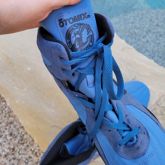 otomix Shoes Nwot Otomix Blue Otomix Stingray Escape Bodybuilding Weightlifting M 3 F 145
